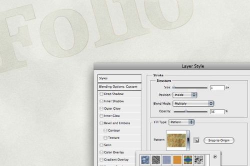 اموزش طراحی سایت از بافت کاغذی در فتوشاپ